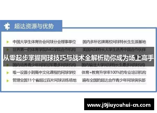 从零起步掌握网球技巧与战术全解析助你成为场上高手